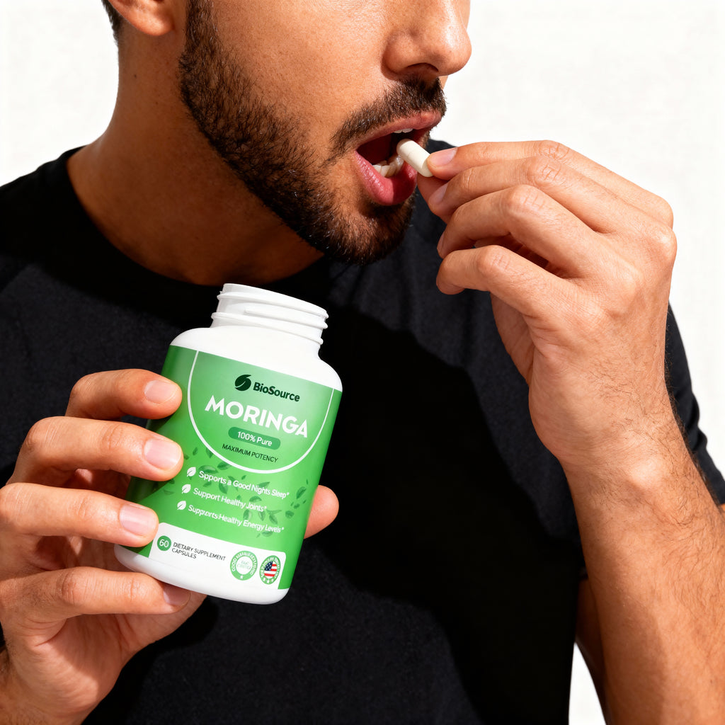 BioSource® Moringa Powder Capsules (60 count)